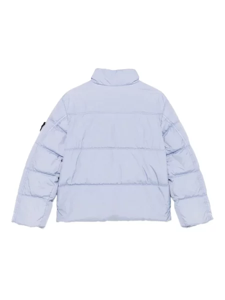 Kurtka dziecięca Stone Island fioletowa