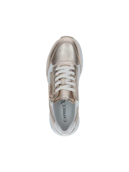 Pantofi Caprice auriu