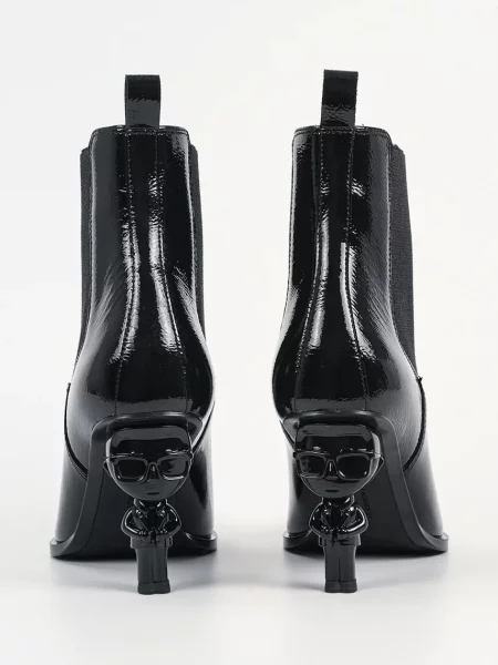 Кожаные ботинки Karl Lagerfeld на платформе