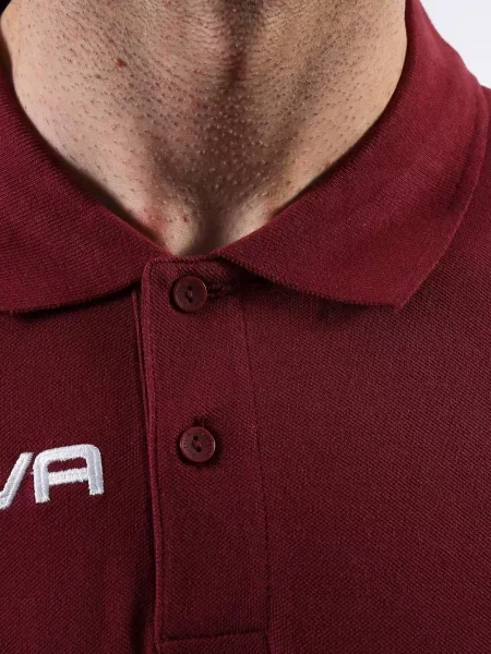 Koszulka polo Givova Polo Cotone Piquet Summer Red czerwona