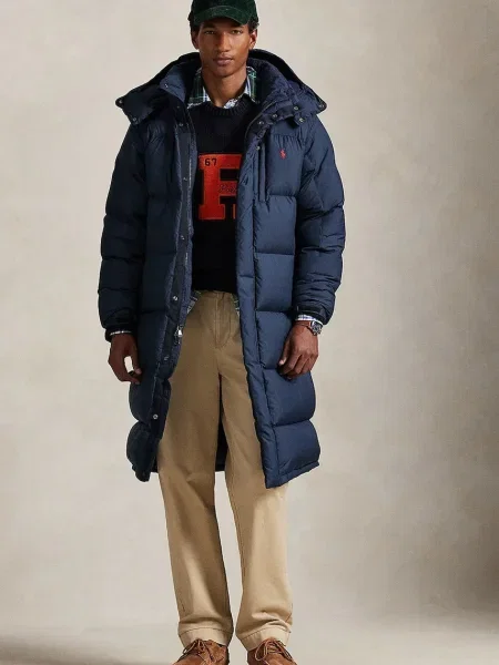 Polo Ralph Lauren rövid kabát sötétkék téli