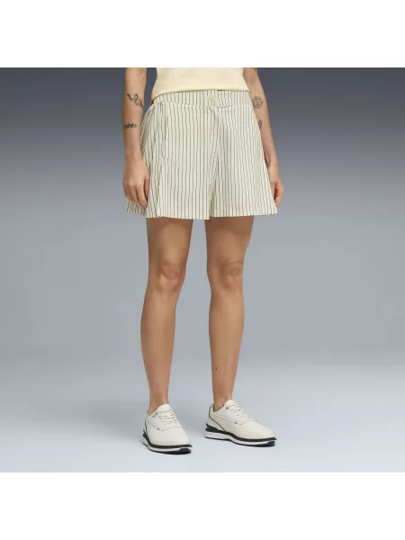 Szorty golfowe PUMA x ARNOLD PALMER Pinstripe Akcesoria S biały