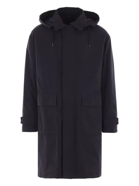 Palton Herno cu glugă albastru