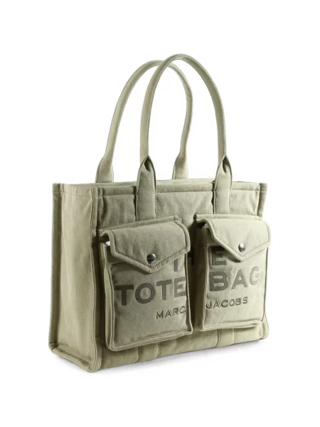 Geantă shopper Marc Jacobs verde