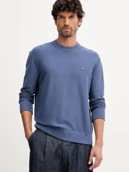United Colors of Benetton sweter niebieski