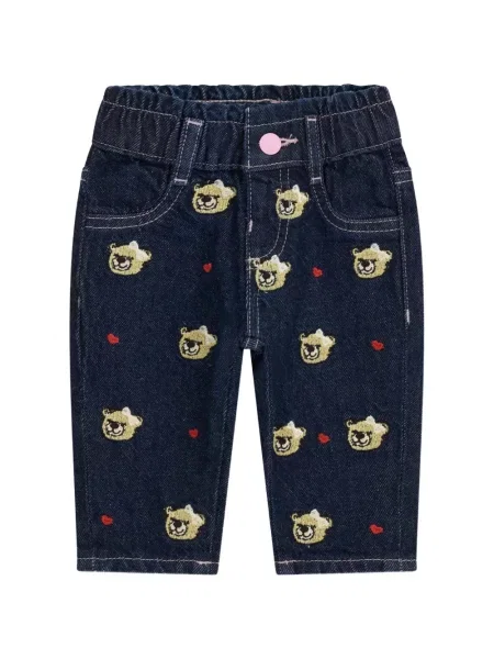 Jeansy dziecięce Guess niebieskie