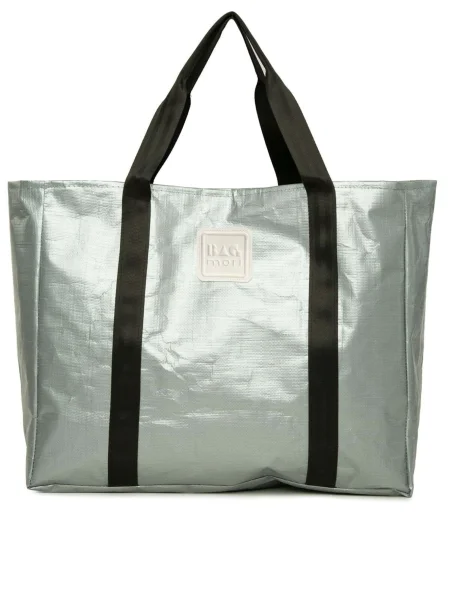 Bagmori Torba za na plažo srebrno-siva siva