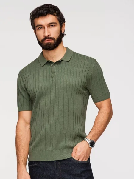 Polo majica Ombre zelena