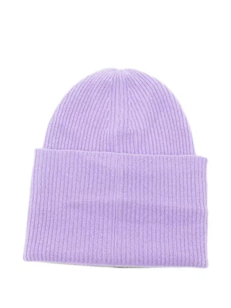Căciulă Lisa Yang tricotate violet