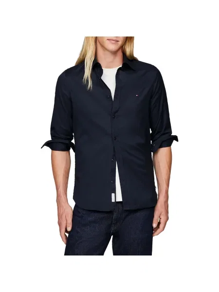 Košeľa Tommy Hilfiger modrá