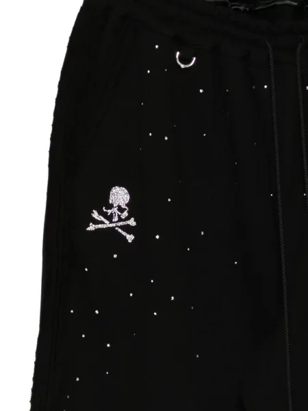 Pantaloni Mastermind World de cristal alergare negru