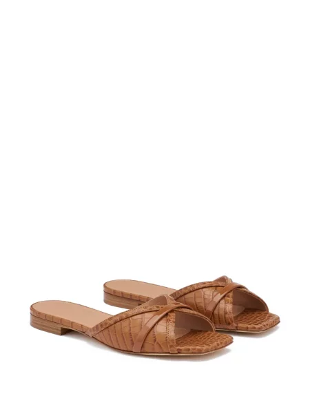 Sandale Malone Souliers cu perle maro