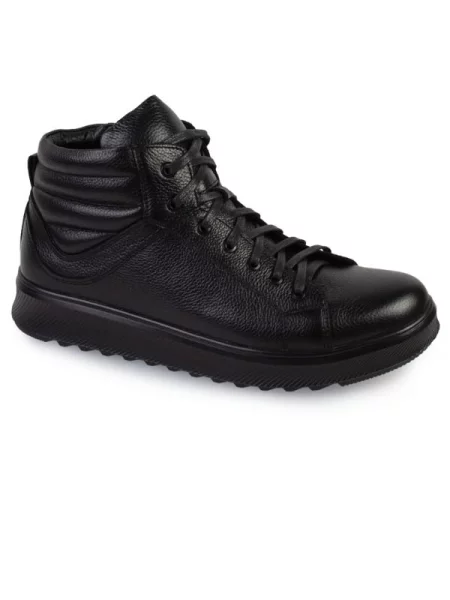 Кожаные ботинки Modamilano черные