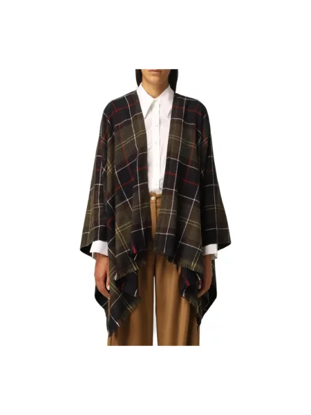 Barbour Peleryna Staffin Serape gruen zielony