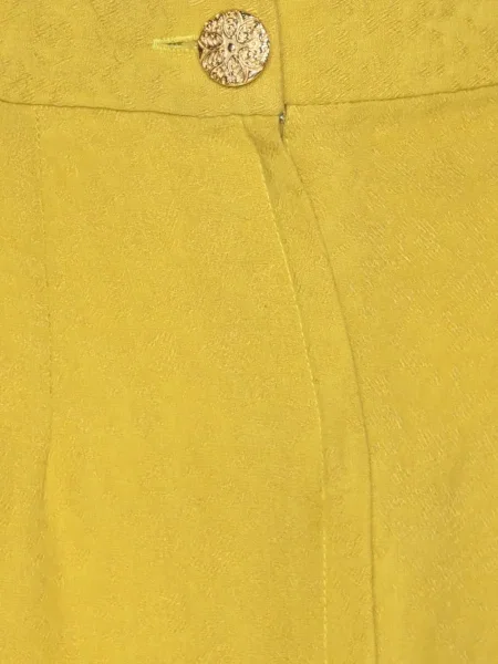 Fusta maxi Odylyne din jacard galben