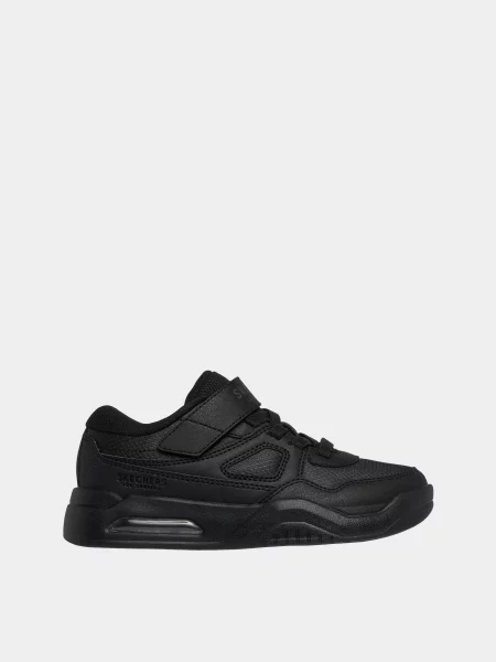 Дитячі Кеди низькі Skechers COURT TECH штучна шкіра чорний