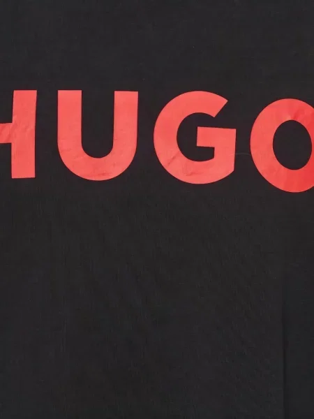 Raštuotas marškinėliai Boss Green Hugo Boss juoda