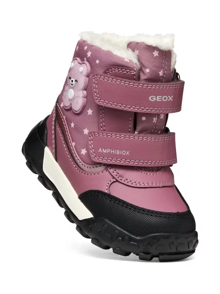Geox Cizme de zăpadă B Trekkyup Girl B Abx S Roz violet