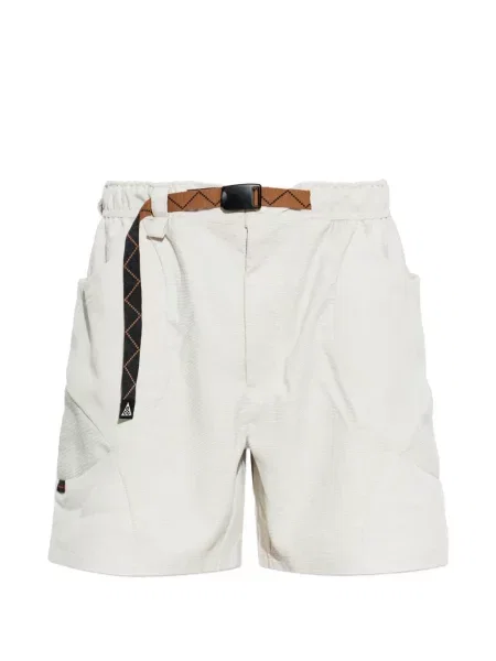 Cu centură pantaloni scurți Nike de catifea cord negru