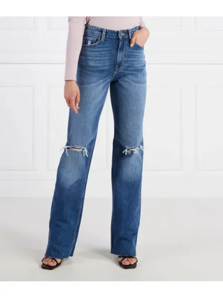 GUESS Blugi | Straight fit albastru