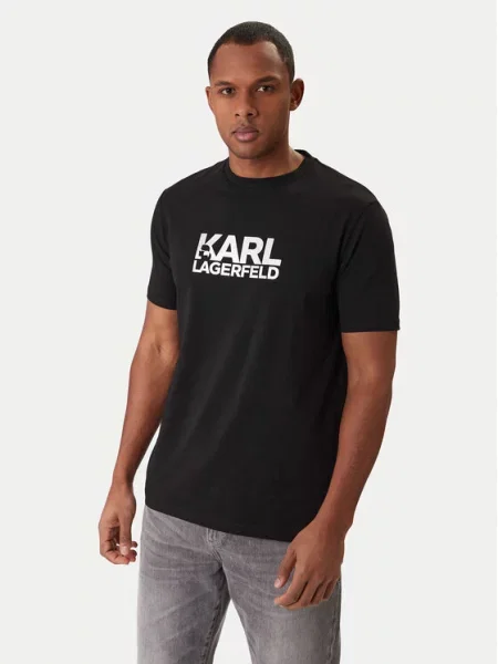 KARL LAGERFELD T-Shirt czarny