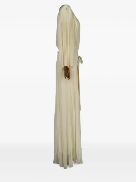 Lung rochie maxi Temperley London cu legături