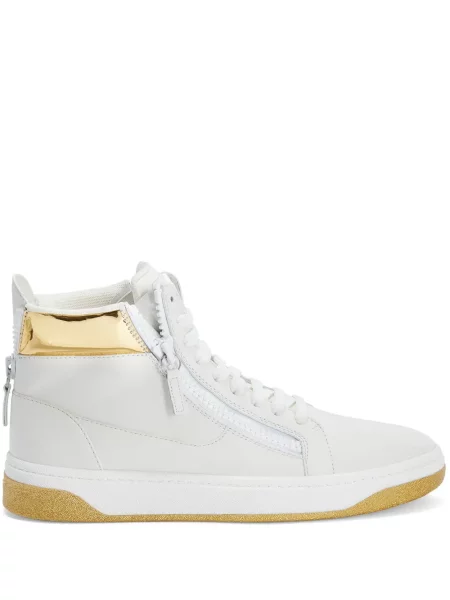 Sneakerși Giuseppe Zanotti din piele alb