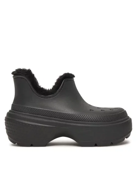 Kotníkové boty Crocs černé