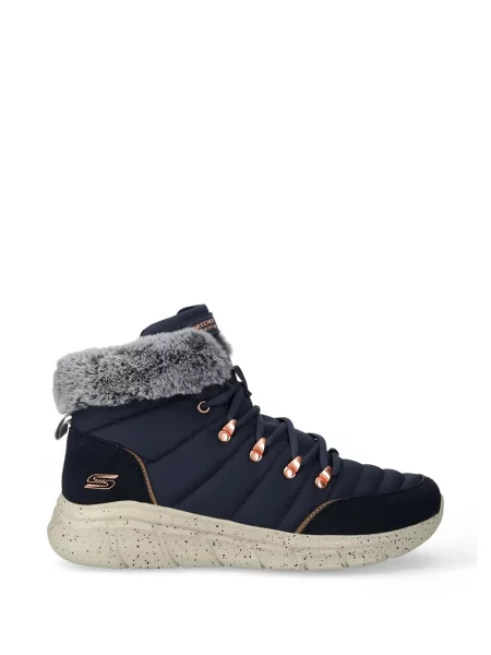 Sneakerși Skechers albastru