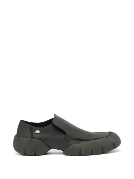 Pantofi loafer Diesel din piele negru