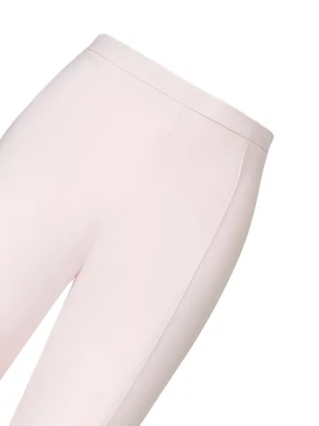 Pantaloni Costarellos evazate roz