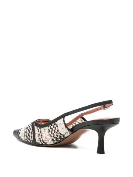 Pantofi cu toc Bibi Lou cu model floral