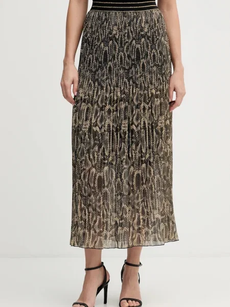 Marc Aurel fustă maxi evazați verde