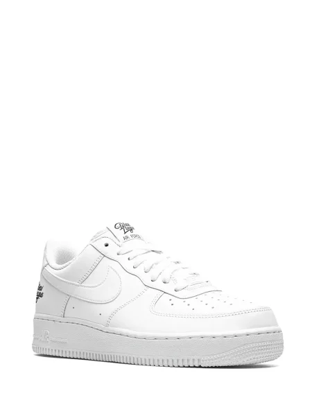 Bėgimas kūginis bėgimo bateliai Nike Air Force 1 balta