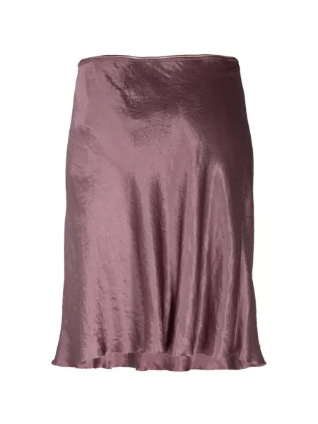 Fusta mini Vince din satin violet