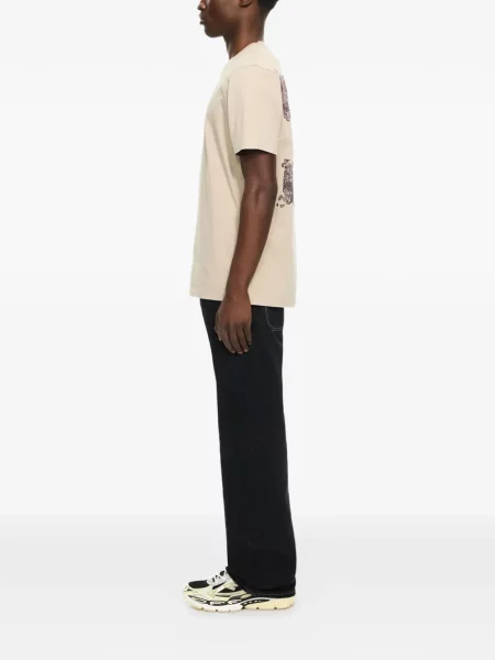 Blugi drepți Off-white alb