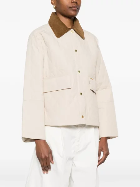 Gulerat geacă Barbour de catifea cord