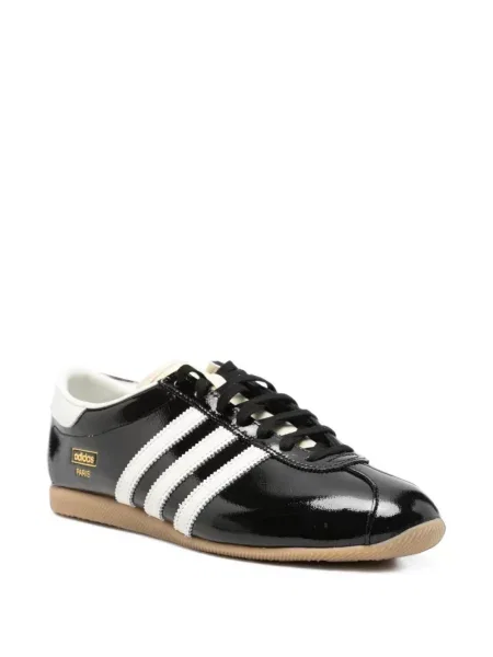 Sneakerși Adidas din piele negru