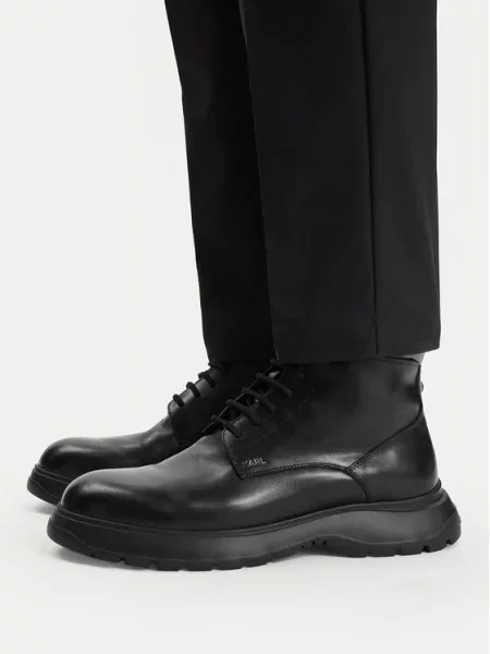 Gležnjače KARL LAGERFELD Magnus crna