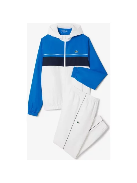 Dres Lacoste Classic Survetement niebieski XS biały