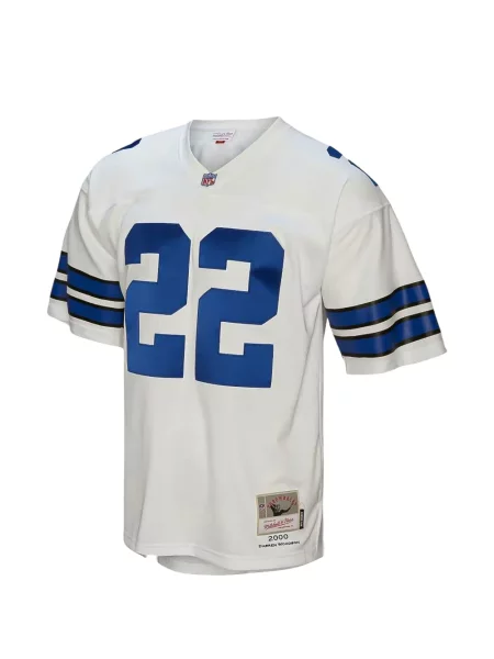 Tricou Mitchell & Ness alb
