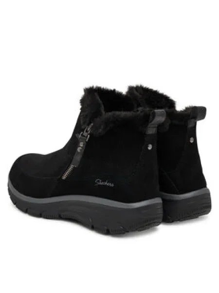 Skechers Členková obuv Easy Going čierna