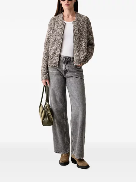 Cardigan Marc O'polo tricotate chunky maro