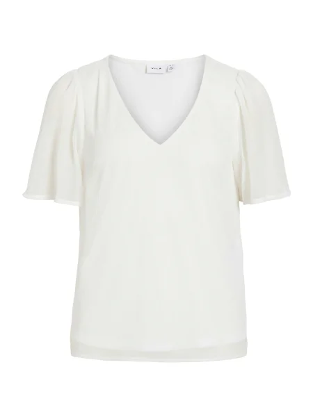 VILA Bluză VIFALIA' alb