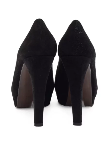 Pantofi cu toc Stuart Weitzman cu platformă negru