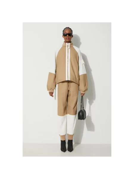 JW Anderson spodnie dresowe z domieszką wełny