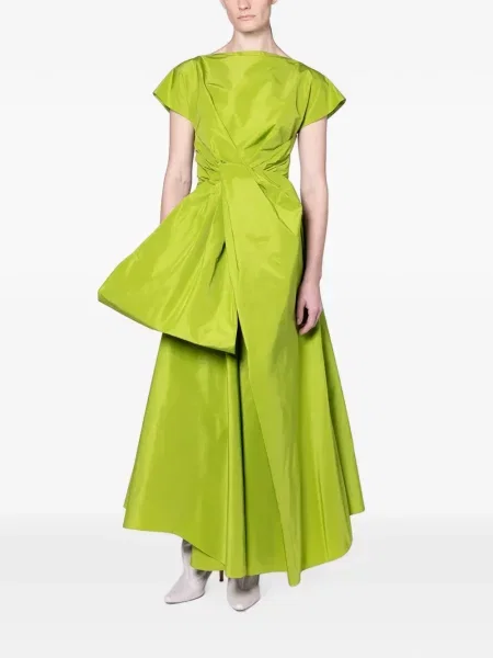 Rochie Roksanda asimetrică verde