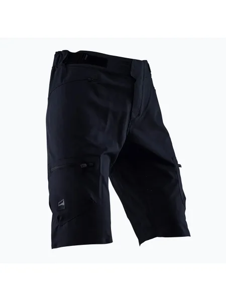 Pantaloni scurți de ciclism pentru bărbați Leatt MTB Enduro black negru