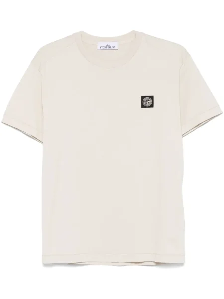 Ușor tricou Stone Island din jerseu cu strasuri