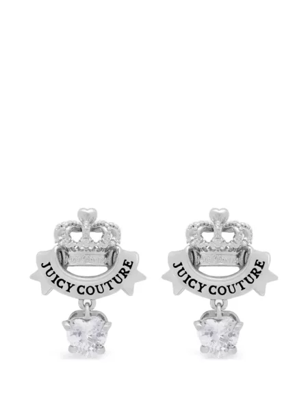 Cercei Juicy Couture cu motiv cu inimi